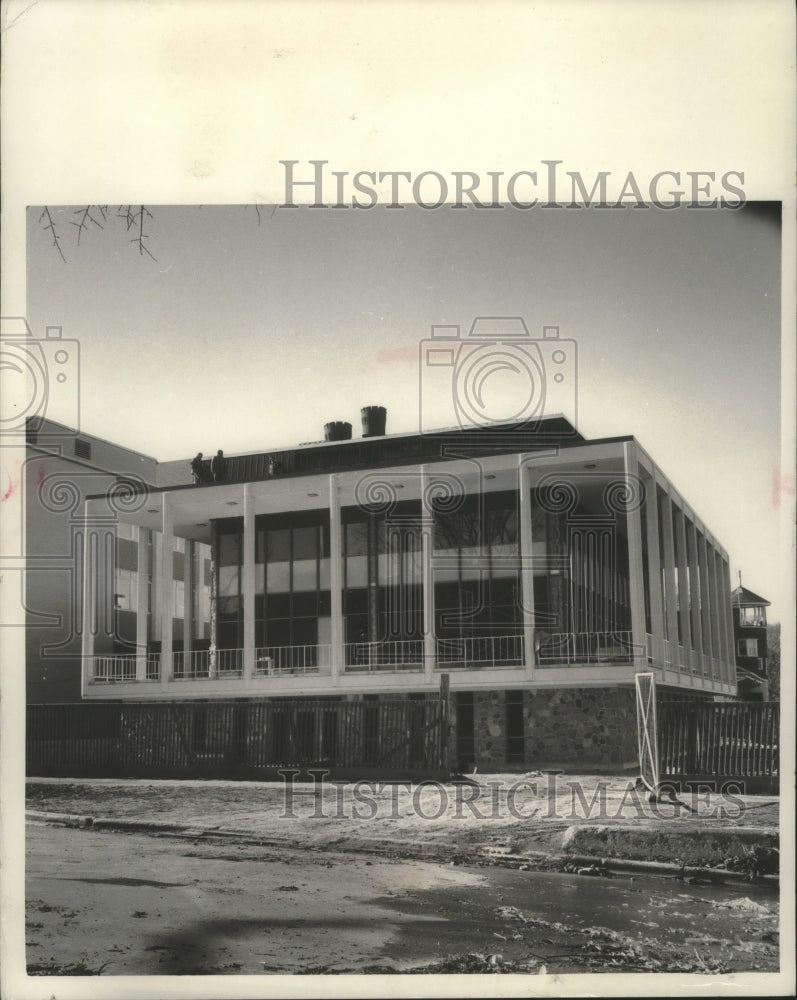 1966 Press Photo One million dollar &quot;Jewel Box&quot; at University of Wisconsin. - Historic Images