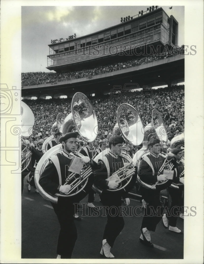 1983, University of Wisconsin-Madison marching band - mjc15741 - Historic Images