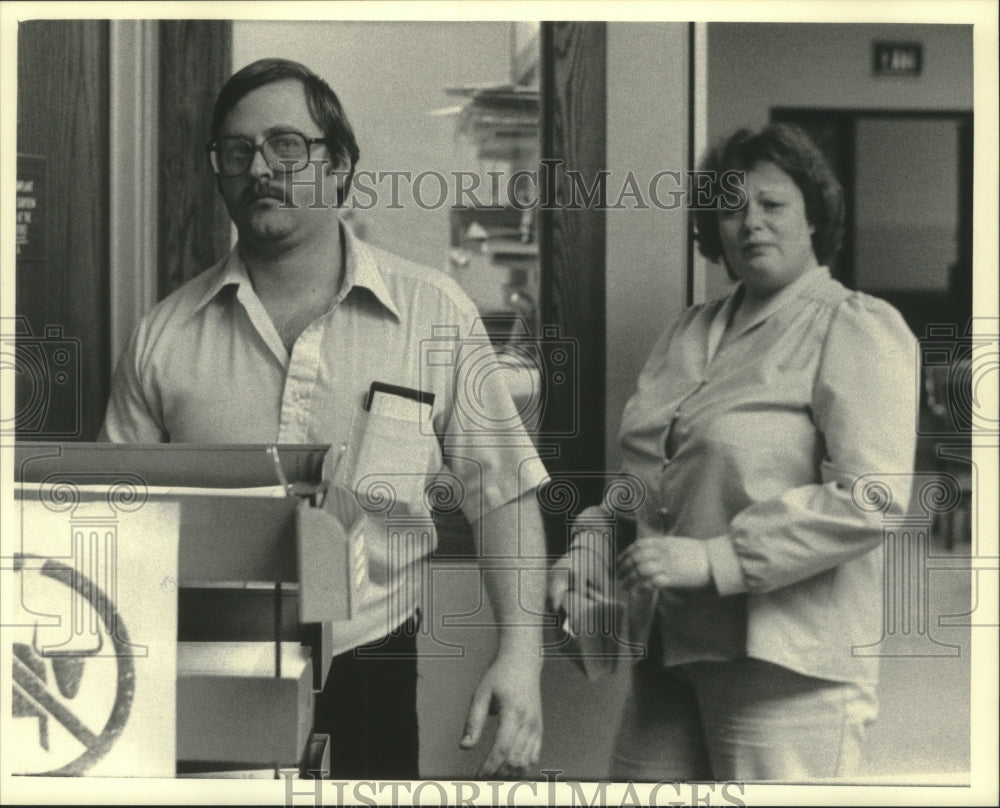 1984 Stephen & Lorrene Sippel of Milwaukee, arrested on drug charge - Historic Images