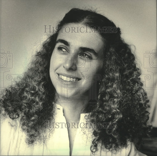 1983 Press Photo Jan SInger, psychotherapist Bread & Roses Women's Health Center - Historic Images