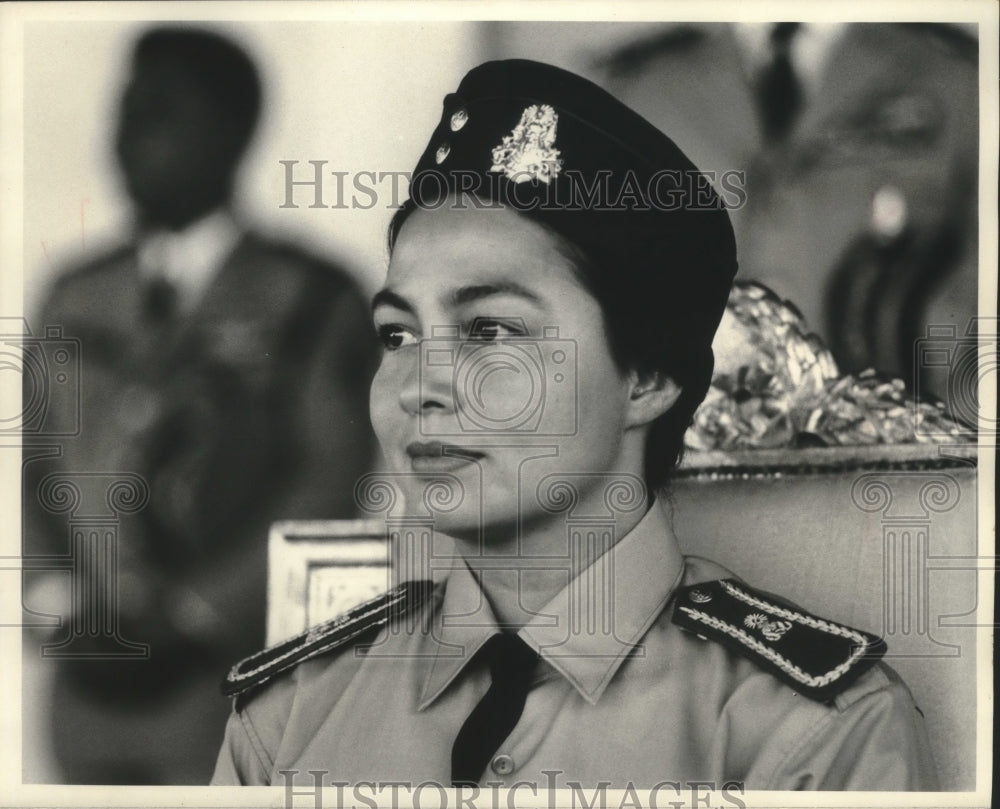 1968, Princess Monique, wife of Cambodian Prince Norodom Sihanouk - Historic Images