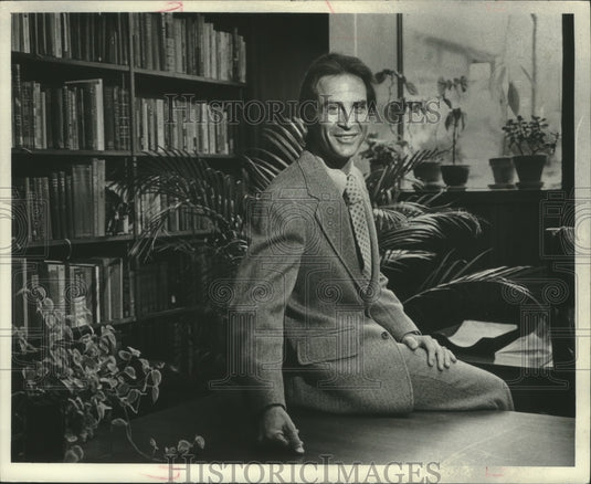 1978, Rabbi Barry Silberg of Congregation Emanu-El B'ne Jeshurun - Historic Images