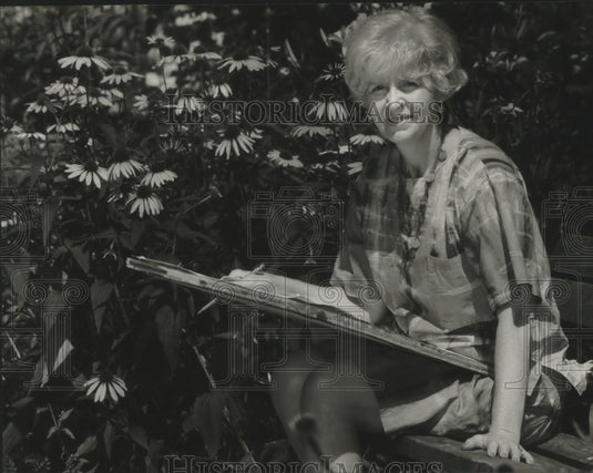 1993 Carol Leidgen Schotts Artist, Waukesha Art Fest - Historic Images