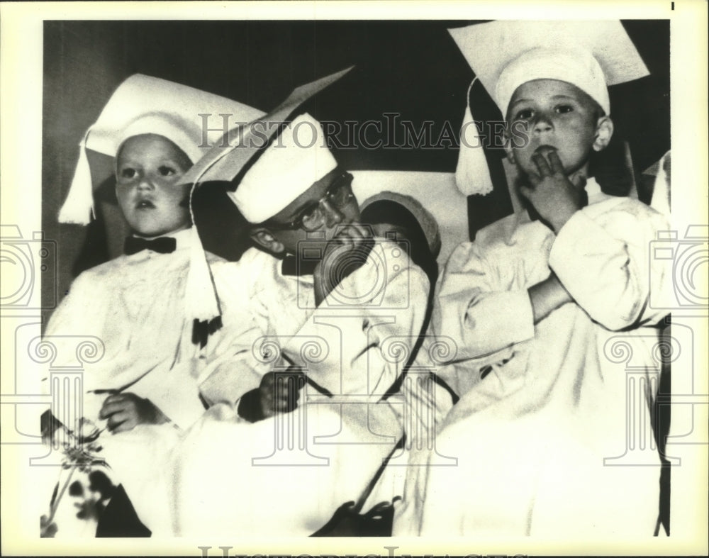 1984, Kindergarten Graduates of Portsmouth, Rhode Island - mjc16234 - Historic Images