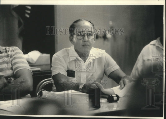 1991 Gordon Scheunemann, Nashotah Village, Wisconsin President - Historic Images