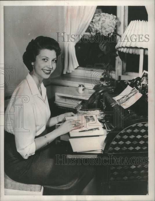 1956, A Young Princess Desiree, Baron Silfverschiold's future wife - Historic Images