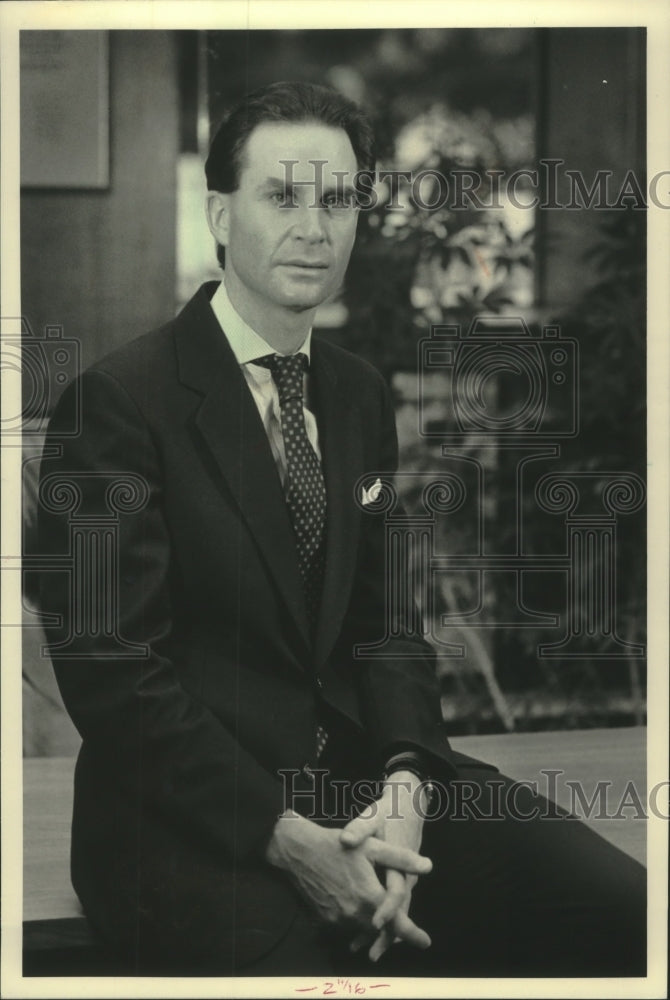 1984 Press Photo Rabbi Francis Barry SIlberg, Wisconsin - mjc16540 - Historic Images