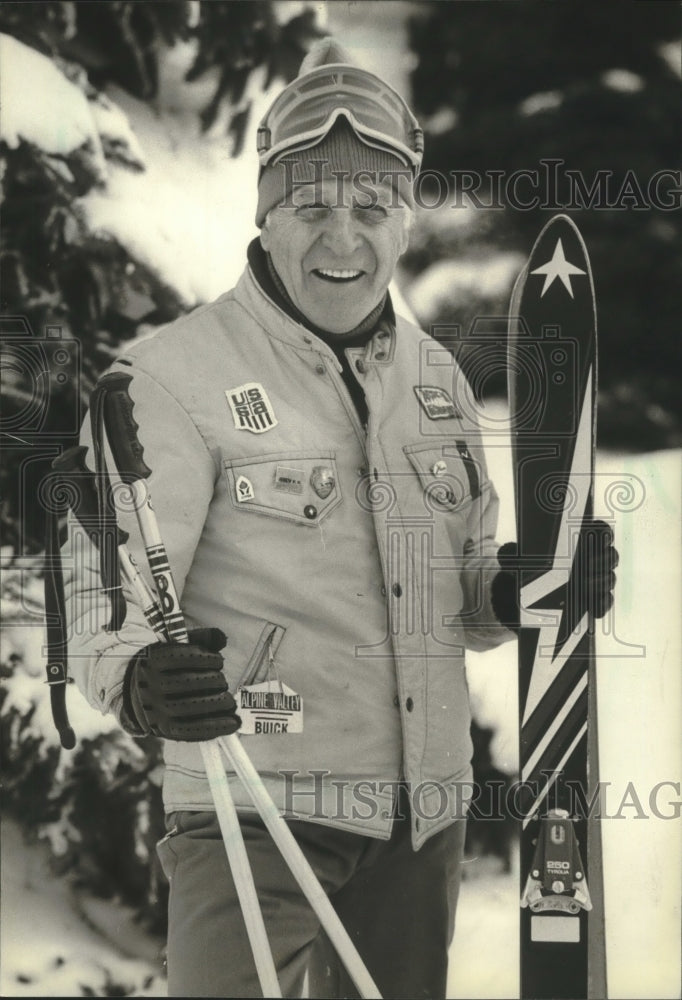 1982, George Skwierawski is fond of Alpine Valley - mjc16668 - Historic Images
