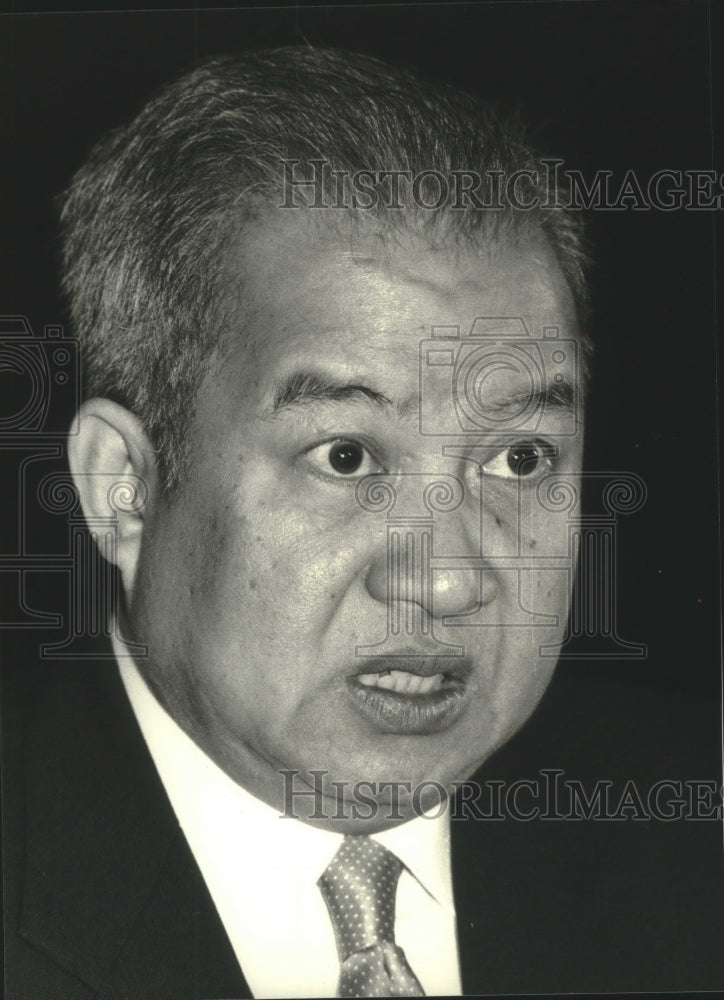 1984 Press Photo Cambodian Prince Norodom Sihanouk in Peking - mjc16792-Historic Images