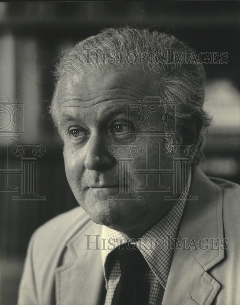 1984 Press Photo Fred Singer, environmental sciences professor - mjc16828 - Historic Images