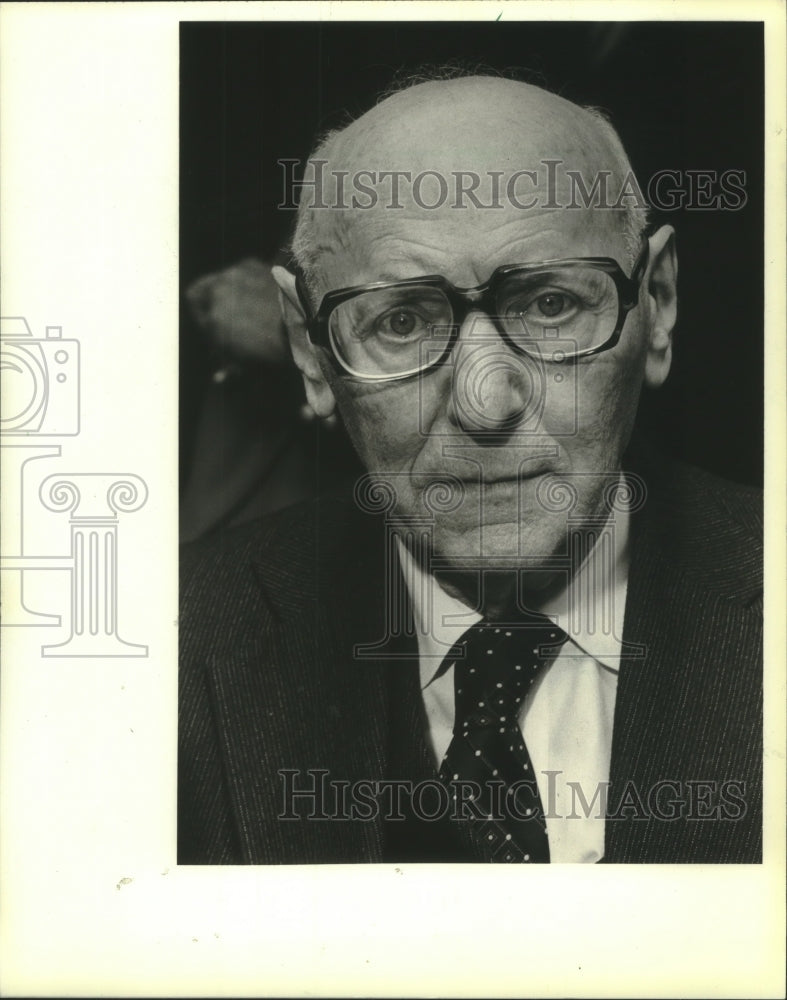 1981 Press Photo Isaac Bashevis Singer, Nobel laureate - mjc16830 - Historic Images