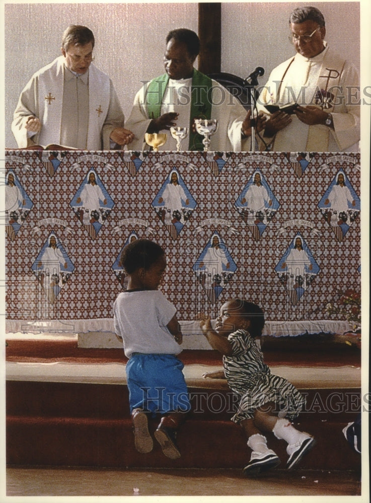 1993, Residents of Soweto, city south of Johannesburg, South Africa - Historic Images