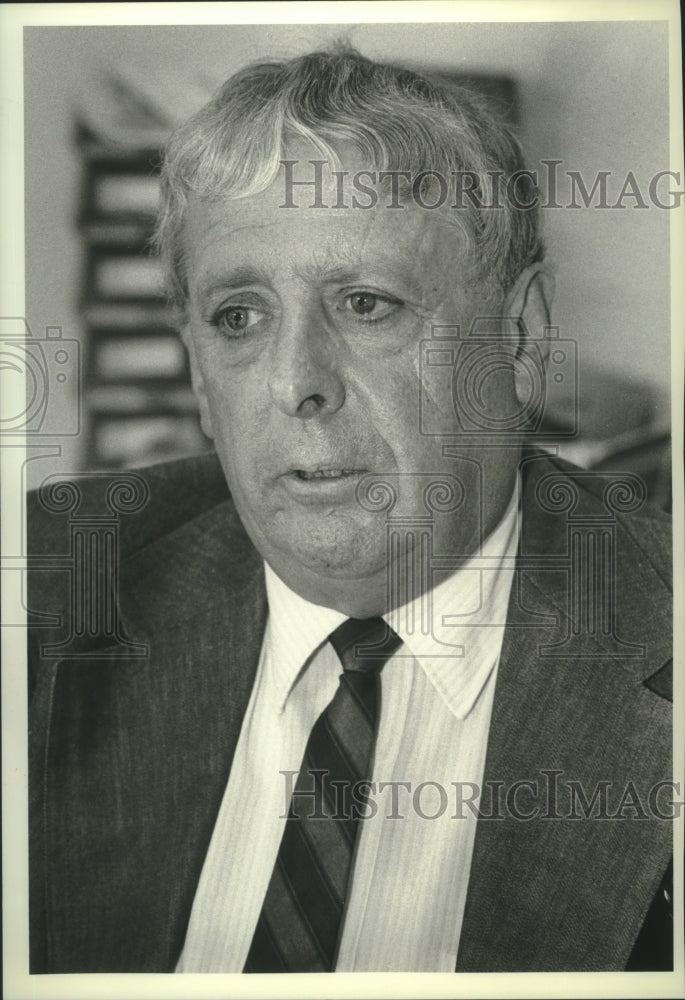 1989 Press Photo Charles P. Smith, Wisconsin State Treasurer - mjc17097 - Historic Images