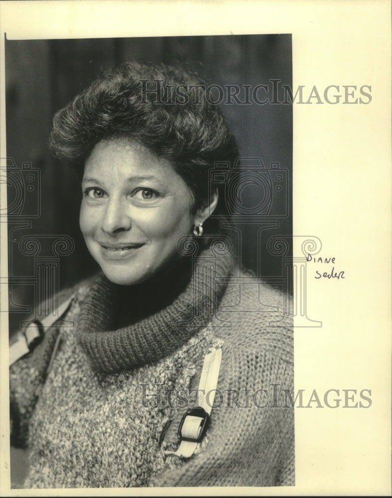 1986 Diane Seder, manager of Milwaukee Valve Company, Wisconsin - Historic Images