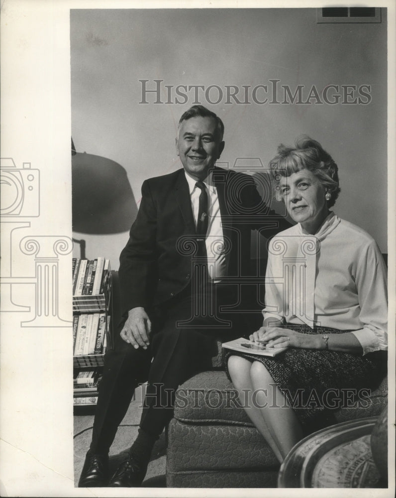 1966, Reverend and Mrs. Marvin Schilling, Milwaukee - mjc17239 - Historic Images