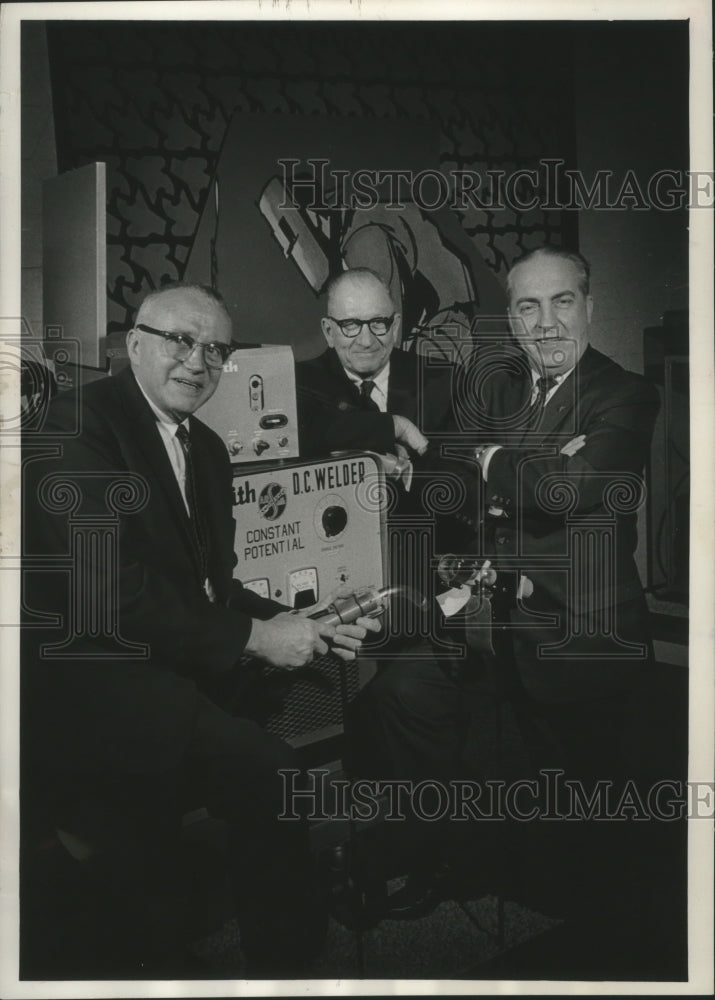 1964, AO Smith Corporation Executives in Milwaukee - mjc17241 - Historic Images