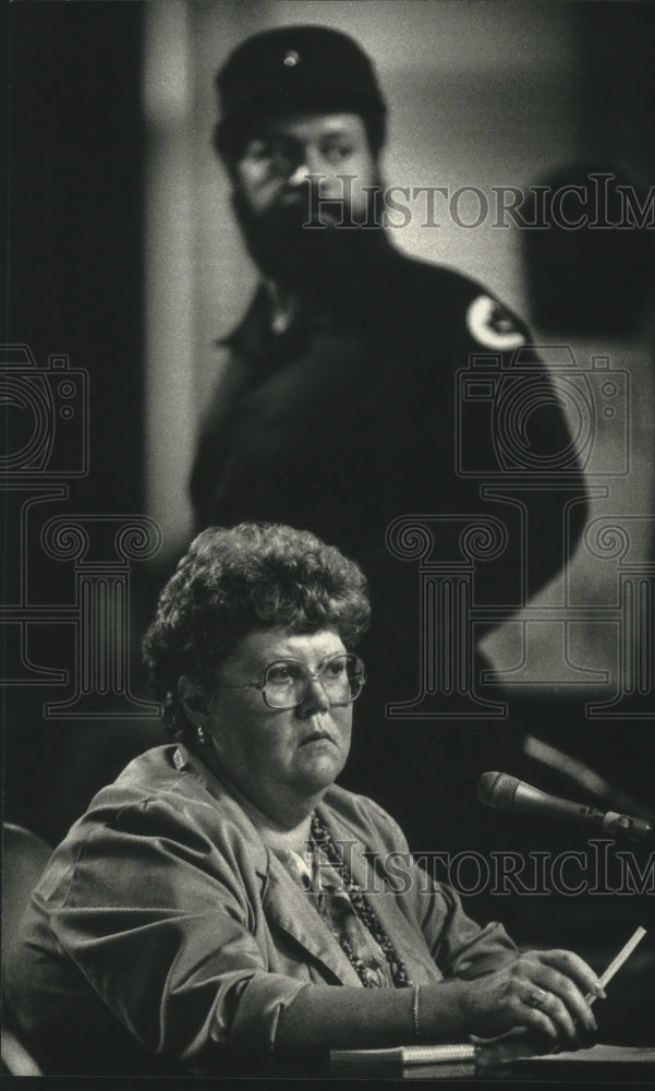 1990 Annette Scherbert Milwaukee Alderman - Historic Images