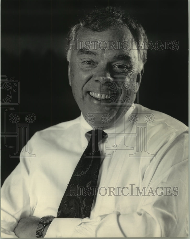 1994, John J Stollenwerk president Allen Edmonds Shoe Corp, Wisconsin - Historic Images
