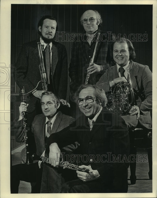 1973 Press Photo UWM's Woodwind Arts Quintet to perform at fine arts festival-Historic Images