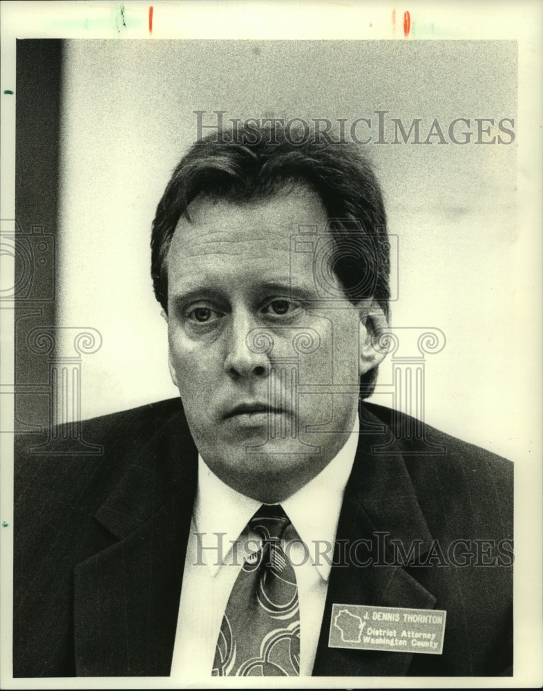 1990 J. Dennis Thorton, Washington County District Attorney - Historic Images