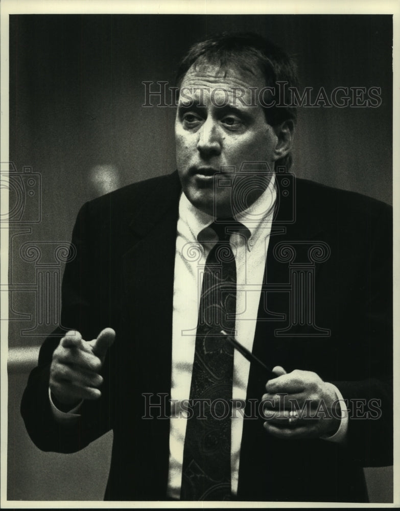 1991 Press Photo J. Dennis Thorton, Washington County District Attorney - Historic Images