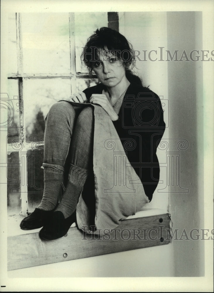 1986 Press Photo Marlo Thomas stars in "Nobody's Child" on CBS - mjc17818 - Historic Images