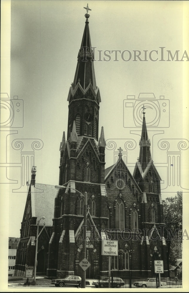 1979, Trinity Lutheran Church in Milwaukee - mjc18561 - Historic Images