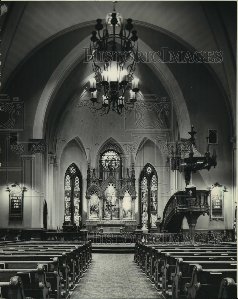 1981 inside of Trinity Lutheran Church in Milwaukee - mjc18563 ...