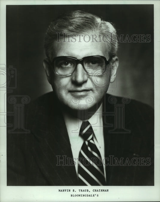 1988, Marvin S. Traub, Bloomingdale's chairman United States - Historic Images