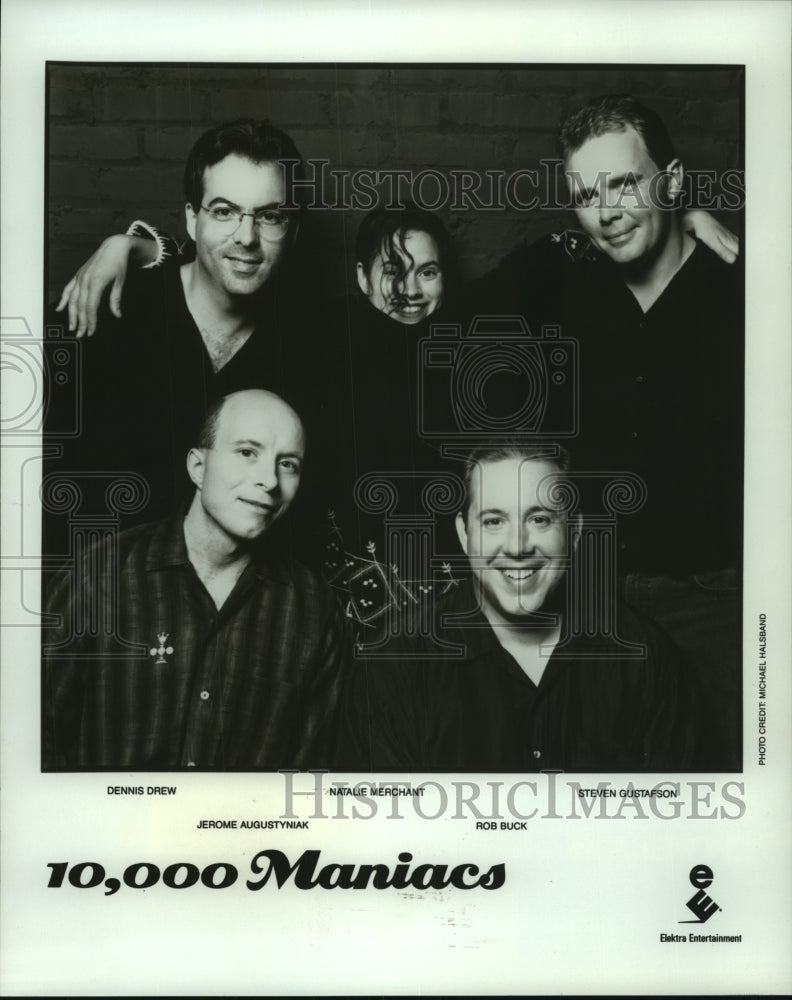 1992 The American musical rock back, 10,000 Maniacs - Historic Images