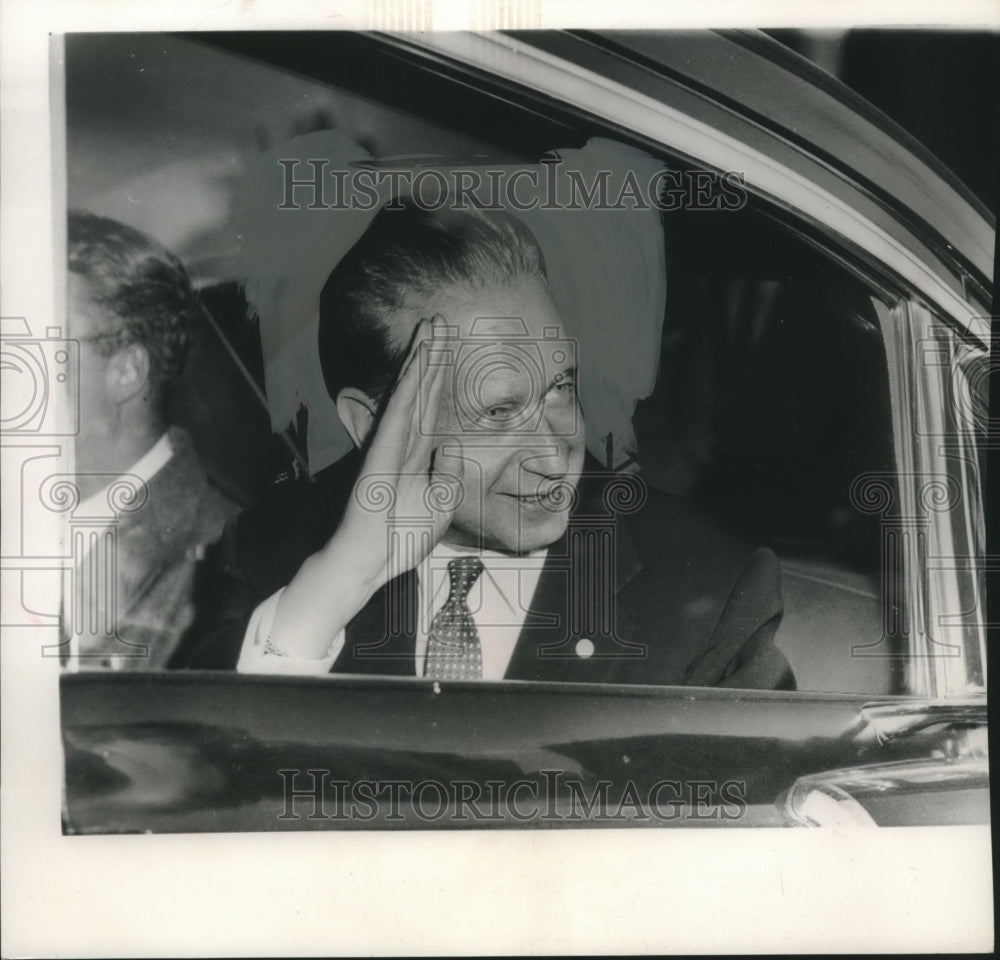 1956, United Nations Secretary General Dag Hammarskjold in New York - Historic Images