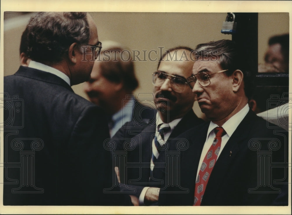 1991 Wisconsin Governor Tommy Thompson &amp; others - Historic Images