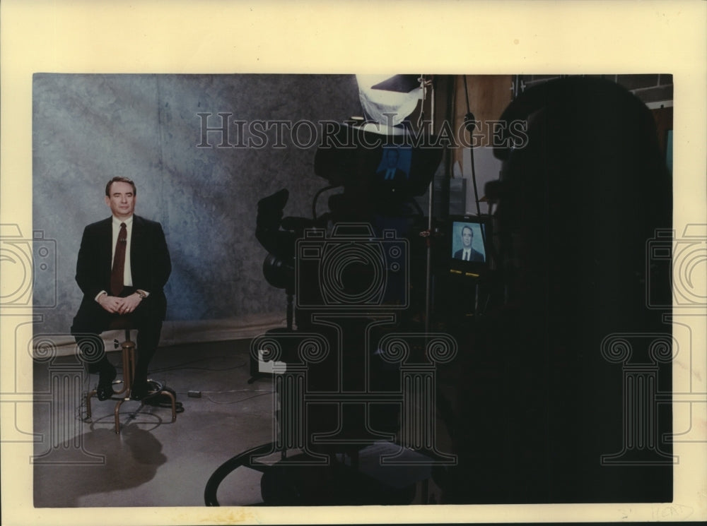 1991, Wisconsin Governor Tommy Thompson interview on CBS This Morning - Historic Images