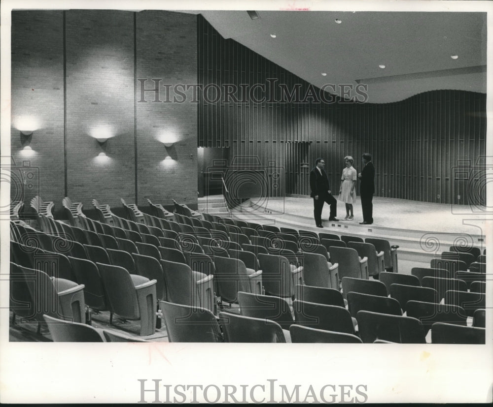 1962 Press Photo New UW Madison recital hall on the Kenwood campus - mjc19173 - Historic Images