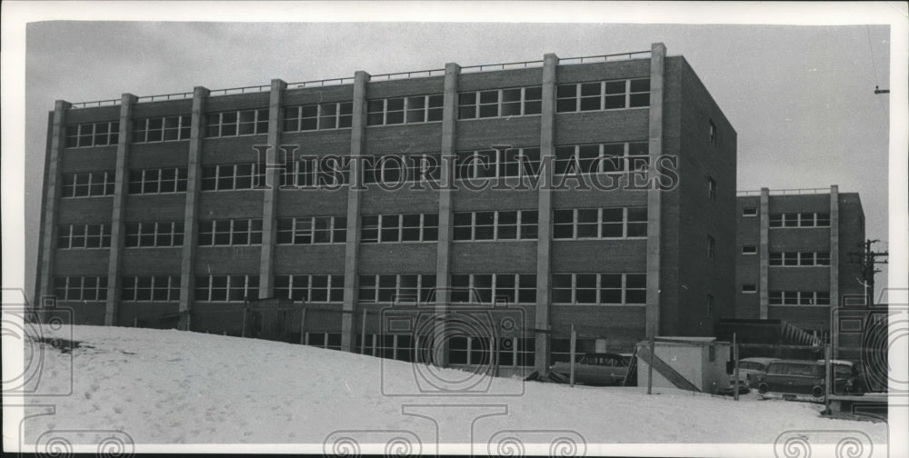 1961, Lapham Hall, at University of Wisconsin - Milwaukee - mjc19187 - Historic Images