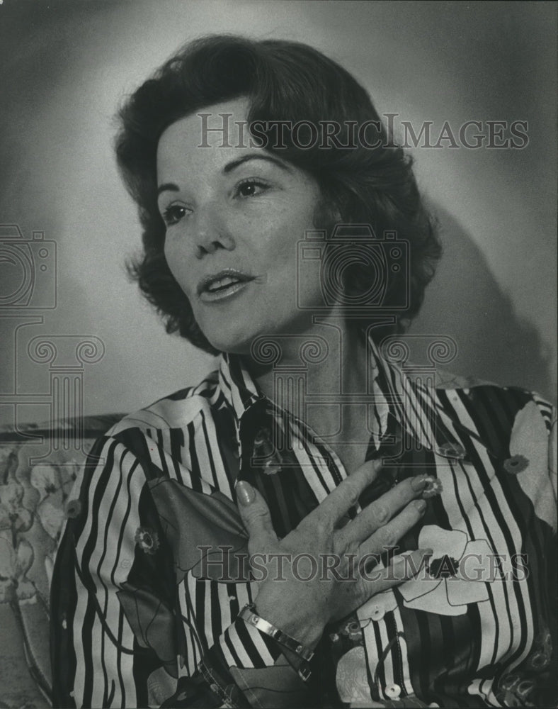 1973 Press Photo American actress, Nanette Fabray - mjc19369-Historic Images