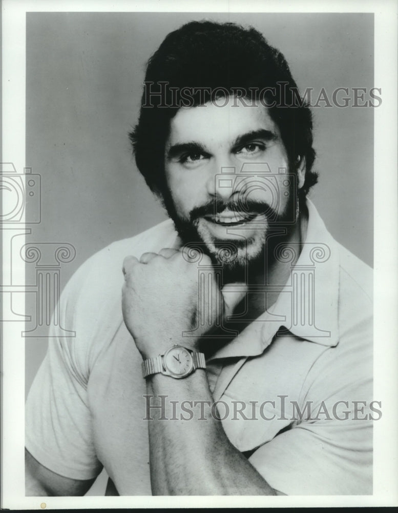 Press Photo Lou Ferrigno "The Incredible Hulk" television show - mjc19600 - Historic Images