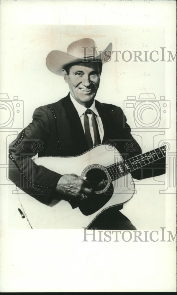 1978 Ernest Tubb, country music artist - Historic Images