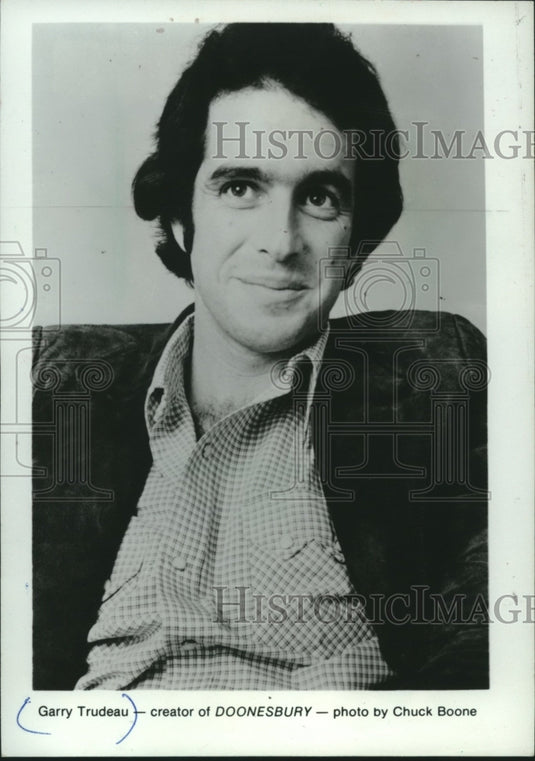 1979 Press Photo Garry Trudeau, creator of Doonesbury cartoon - mjc19691 - Historic Images