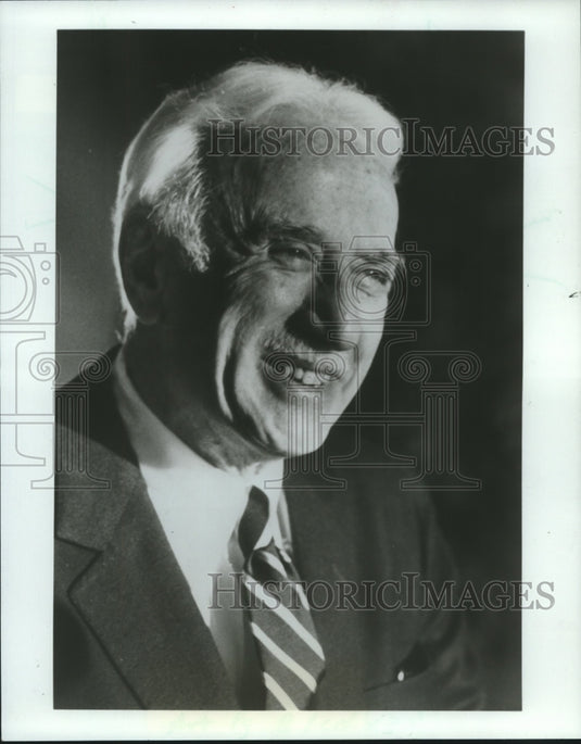 1987, Daniel Terra, industrialist, art collector, United States. - Historic Images