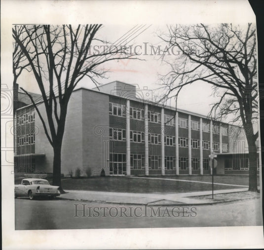 1958 Press Photo University of Wisconsin-Madison Wisconsin Center building - Historic Images