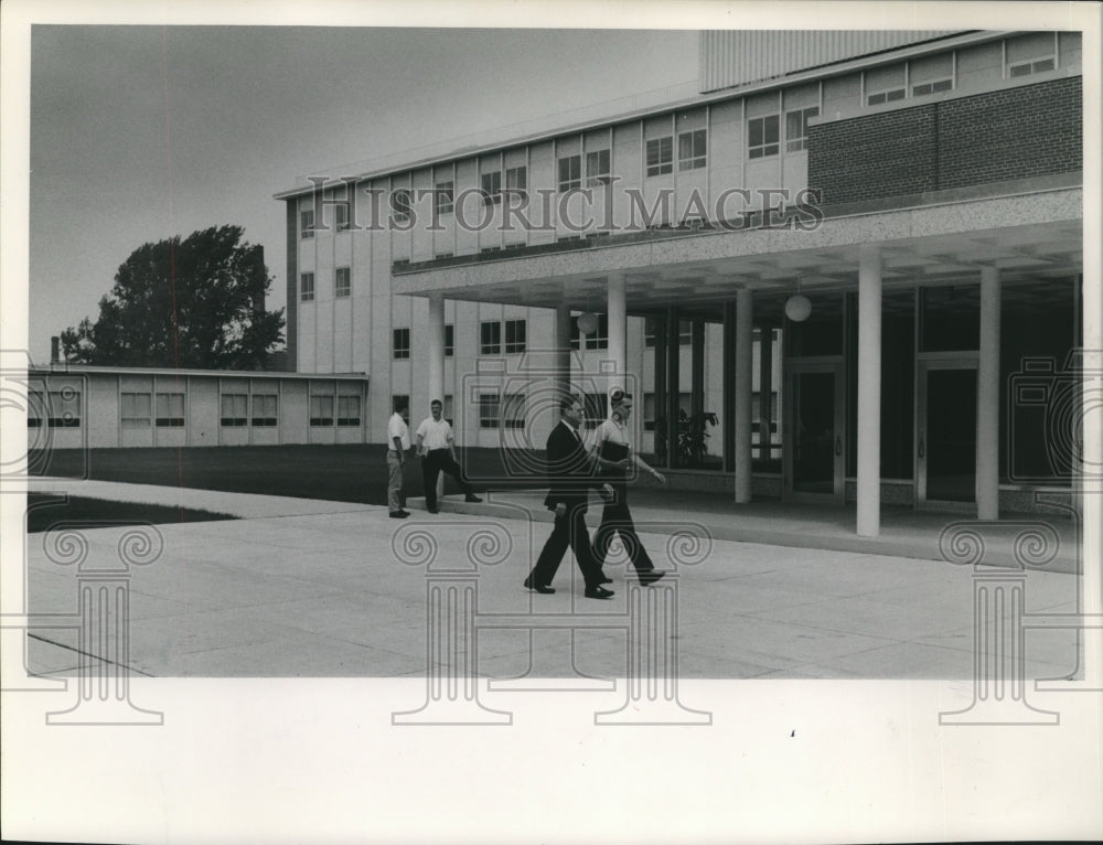 1962 Press Photo University of Wisconsin-Milwaukee Fine Arts Building - Historic Images