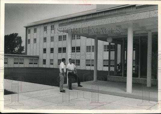 1962 Press Photo University of Wisconsin-Milwaukee Fine Arts building - Historic Images