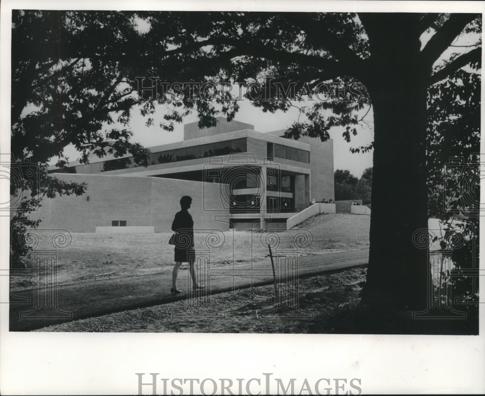 1969 Press Photo View of Parkside campus, Greenquist Hall, University Wisconsin. - Historic Images