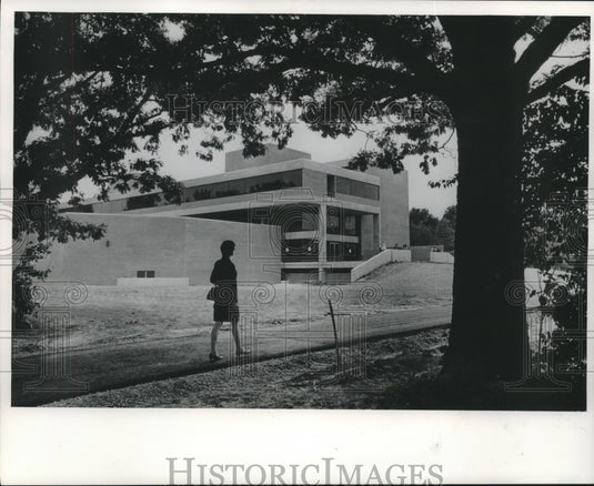 1969 Press Photo View of Parkside campus, Greenquist Hall, University Wisconsin. - Historic Images