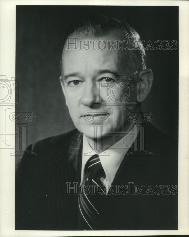 1978 Press Photo Donald V. Seibert, chairman of J.C. Penney Company. - Historic Images