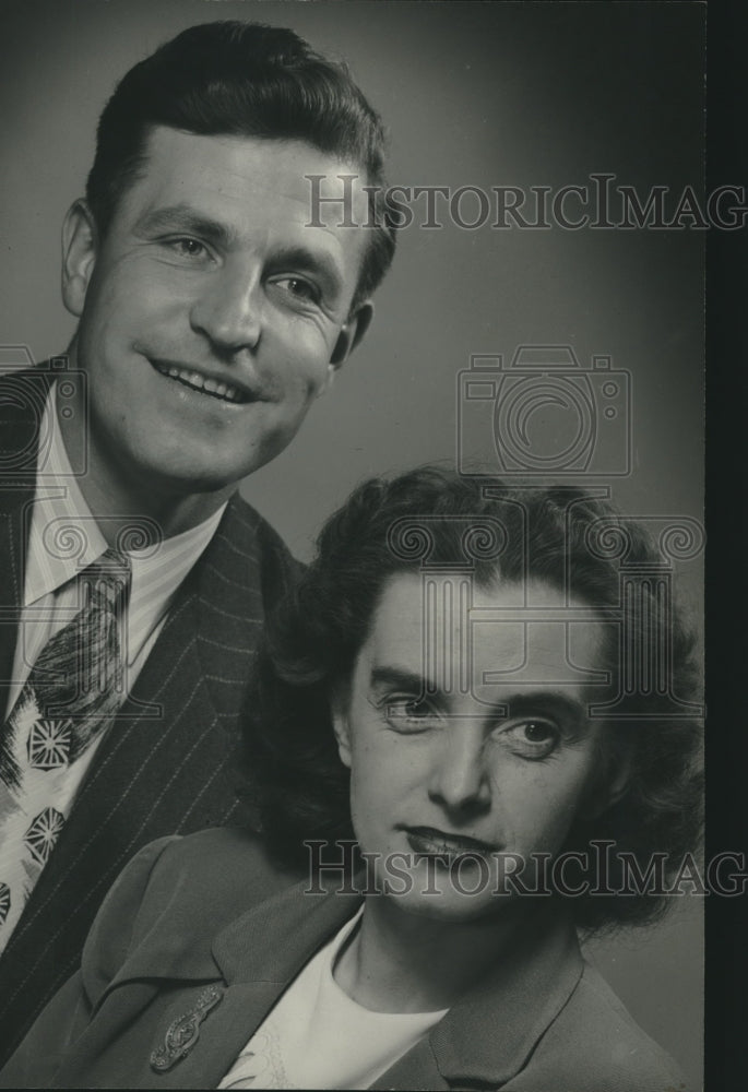 1950 Press Photo Concert Singers Edwin and Pearl Kappel - mjc20228 - Historic Images