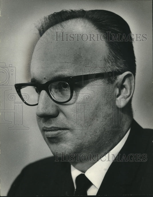 1968, Robert Kaye Social Worker for Alcoholics Anonymous Wisconsin - Historic Images