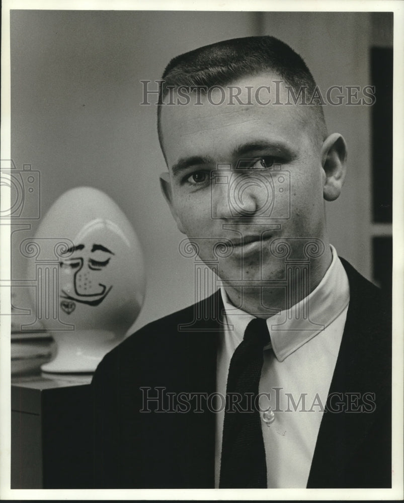 1967 Press Photo David A Kay UW-Madison Assistant Professor Political Science-Historic Images