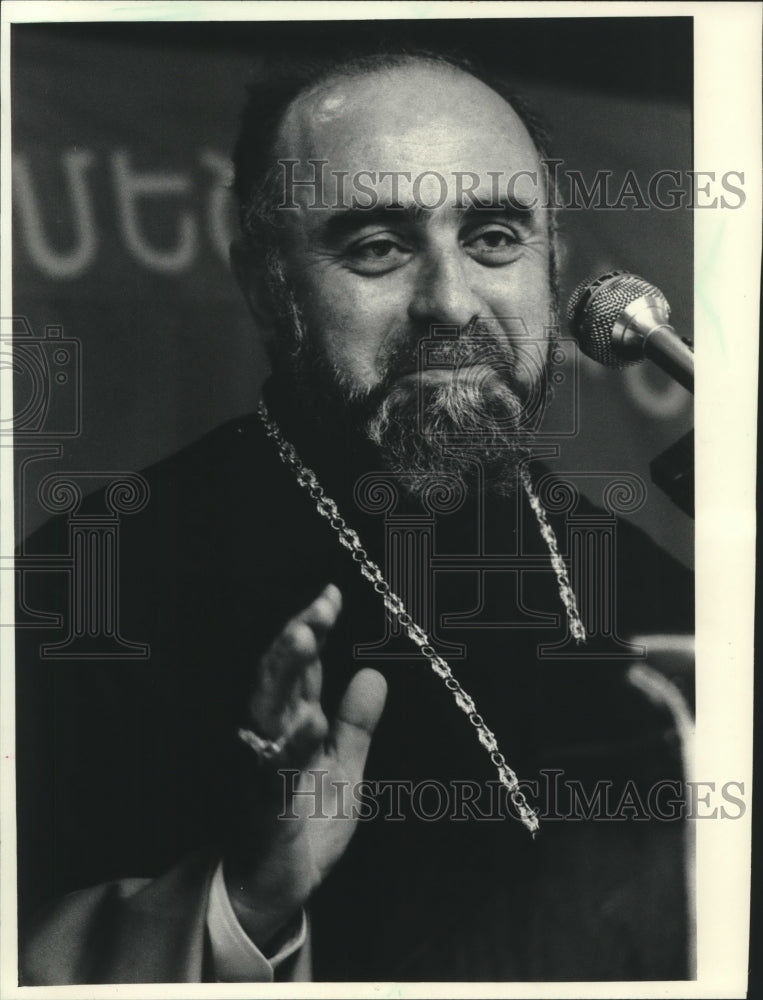 1983 Press Photo Karekin II Prelate of the American Church in the United States-Historic Images